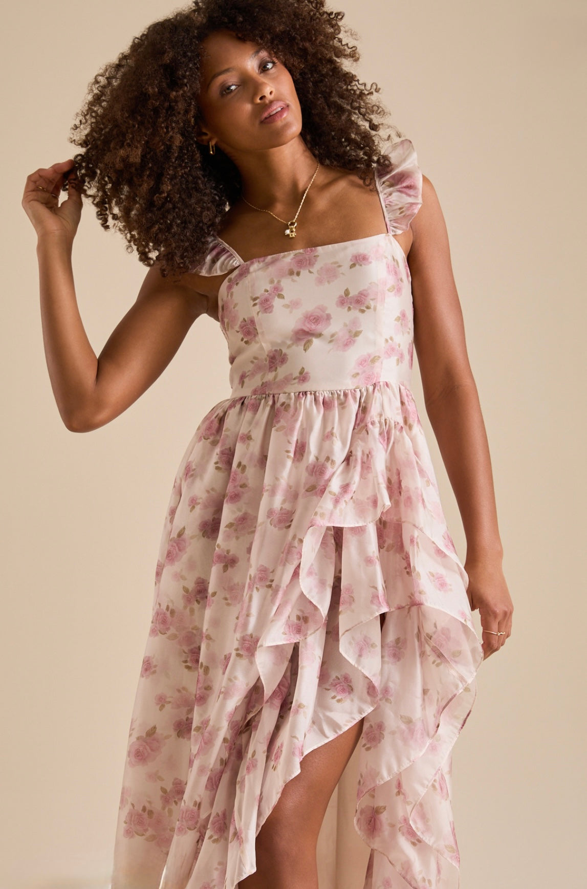 Altar’d State Kelsey Floral Maxi Dress NWT