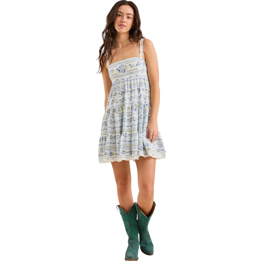 Altar’d State Astrid Floral Mini Dress NWT