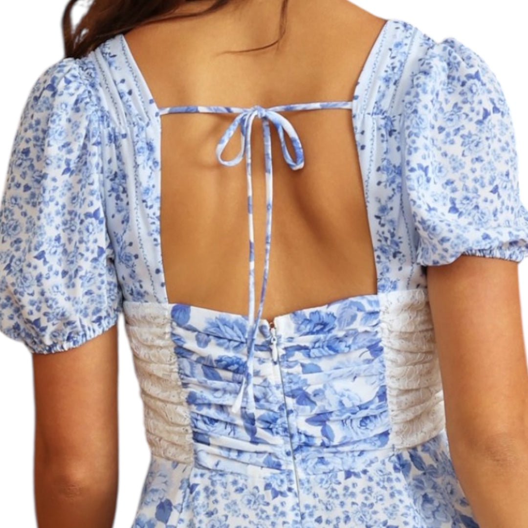 Altar’d State Aderny Floral Mini Dress NWT