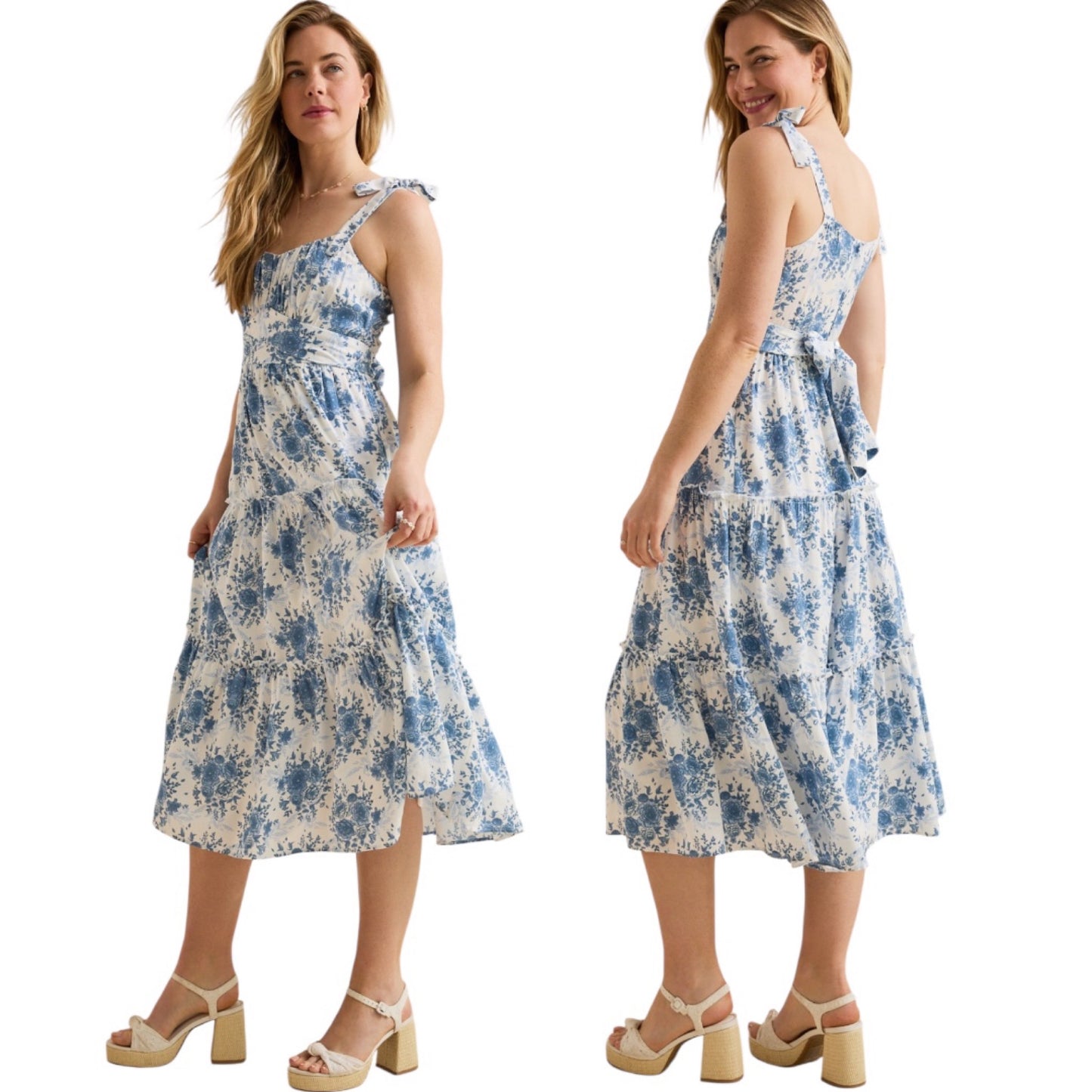 Altar’d State Hailey Floral Midi Dress NWT