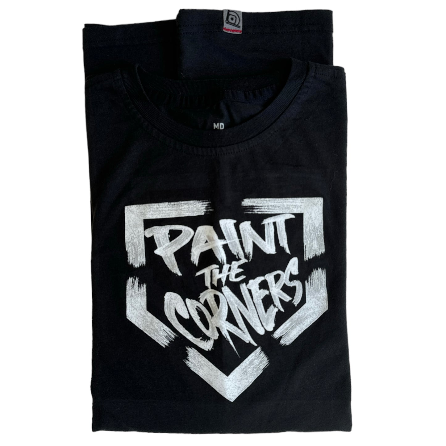 Paint The Corners Black Shirt Sleeve T-Shirt