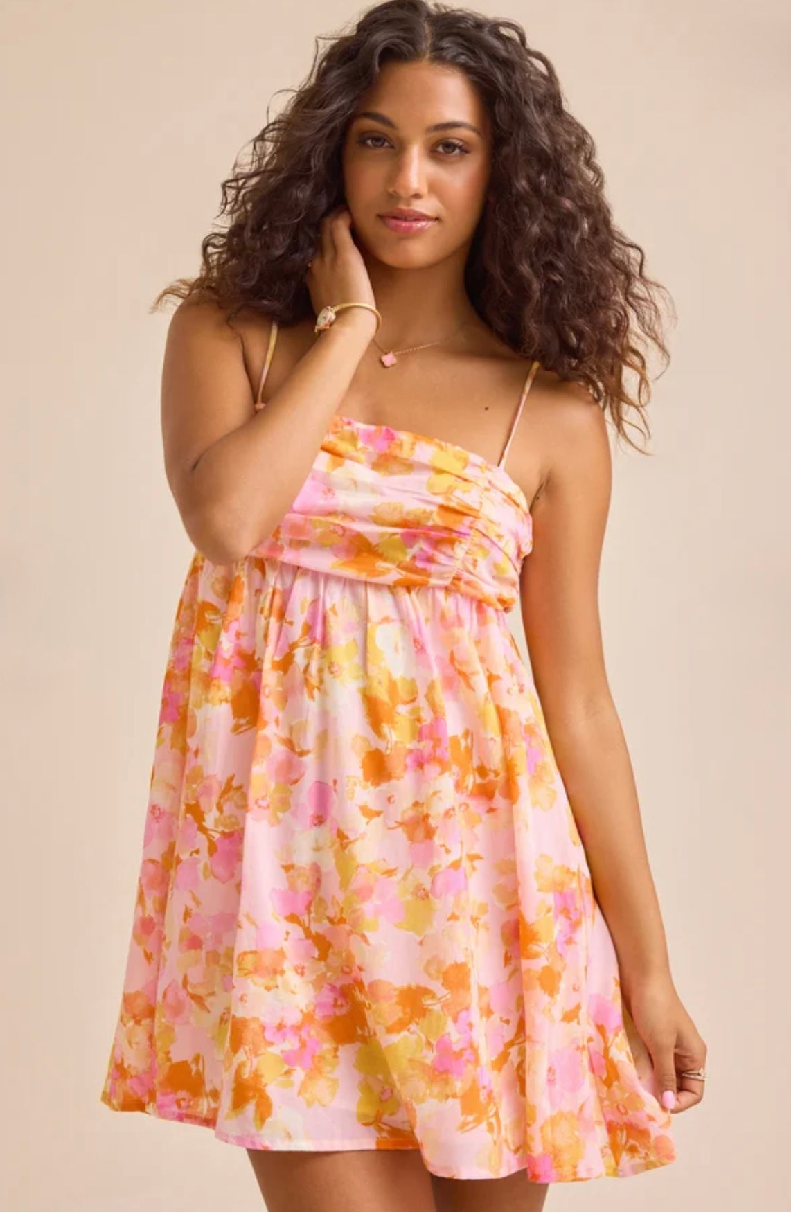 Altar’d State Clementine Floral Mini Dress NWT