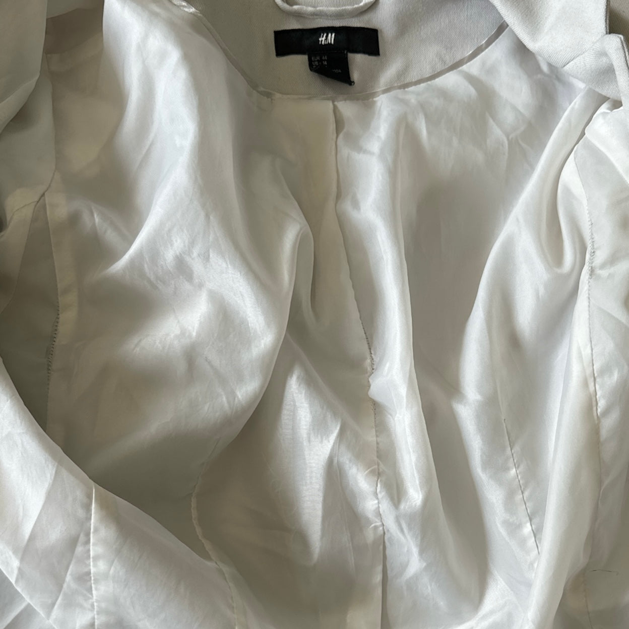 H & M Light Tan Short Blazer