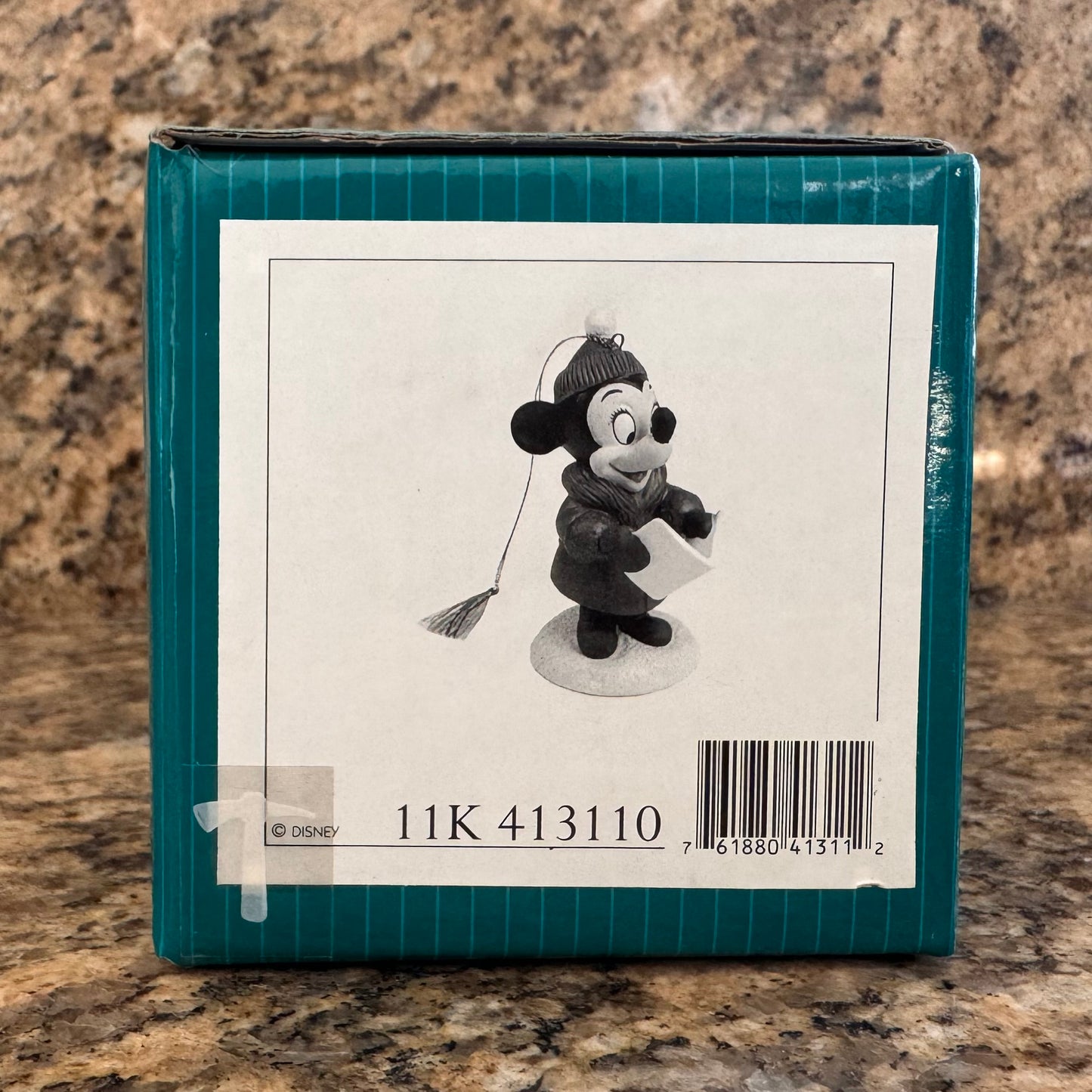 Walt Disney Classics Collection "Pluto's Christmas Tree" Caroler Minnie Mouse