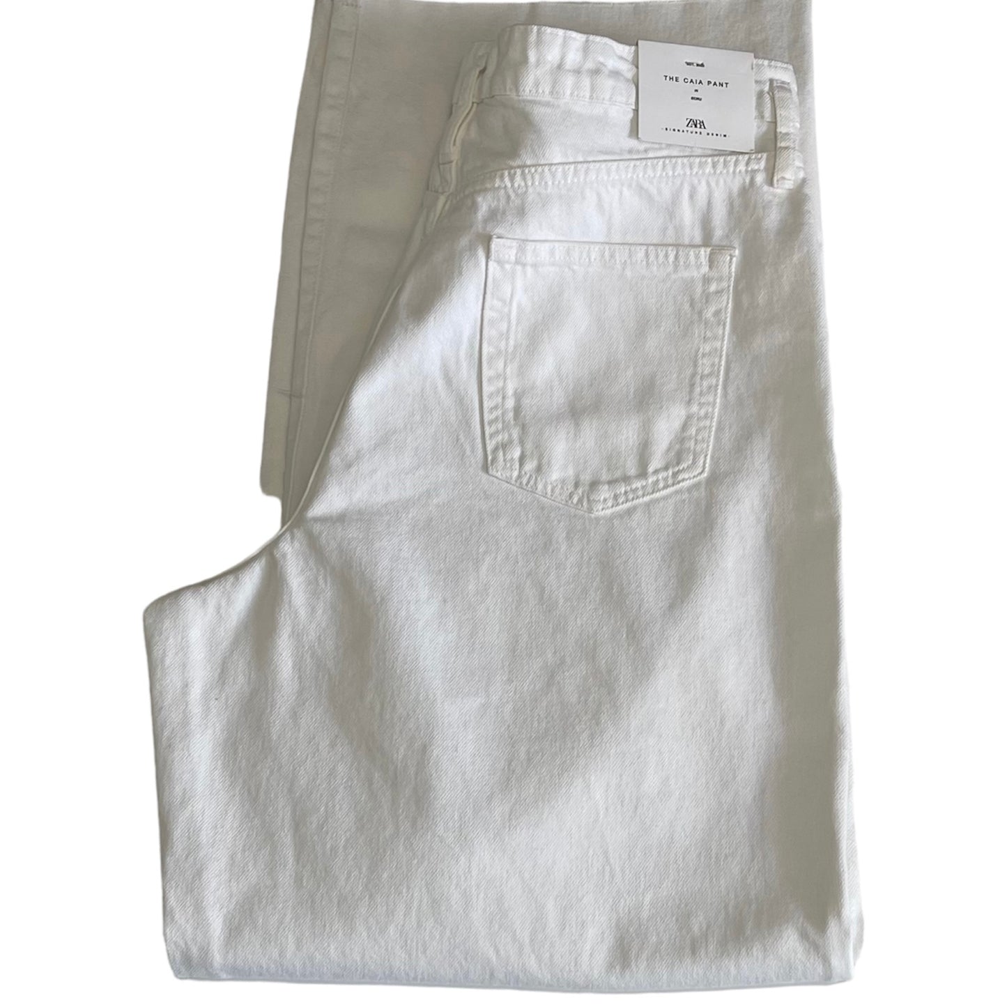 Zara The Caia Pant In Ecru