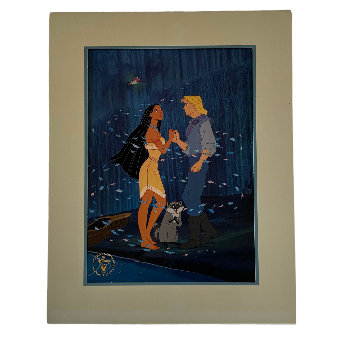 Disneys Pocahontas Commemorative Lithograph From 1995