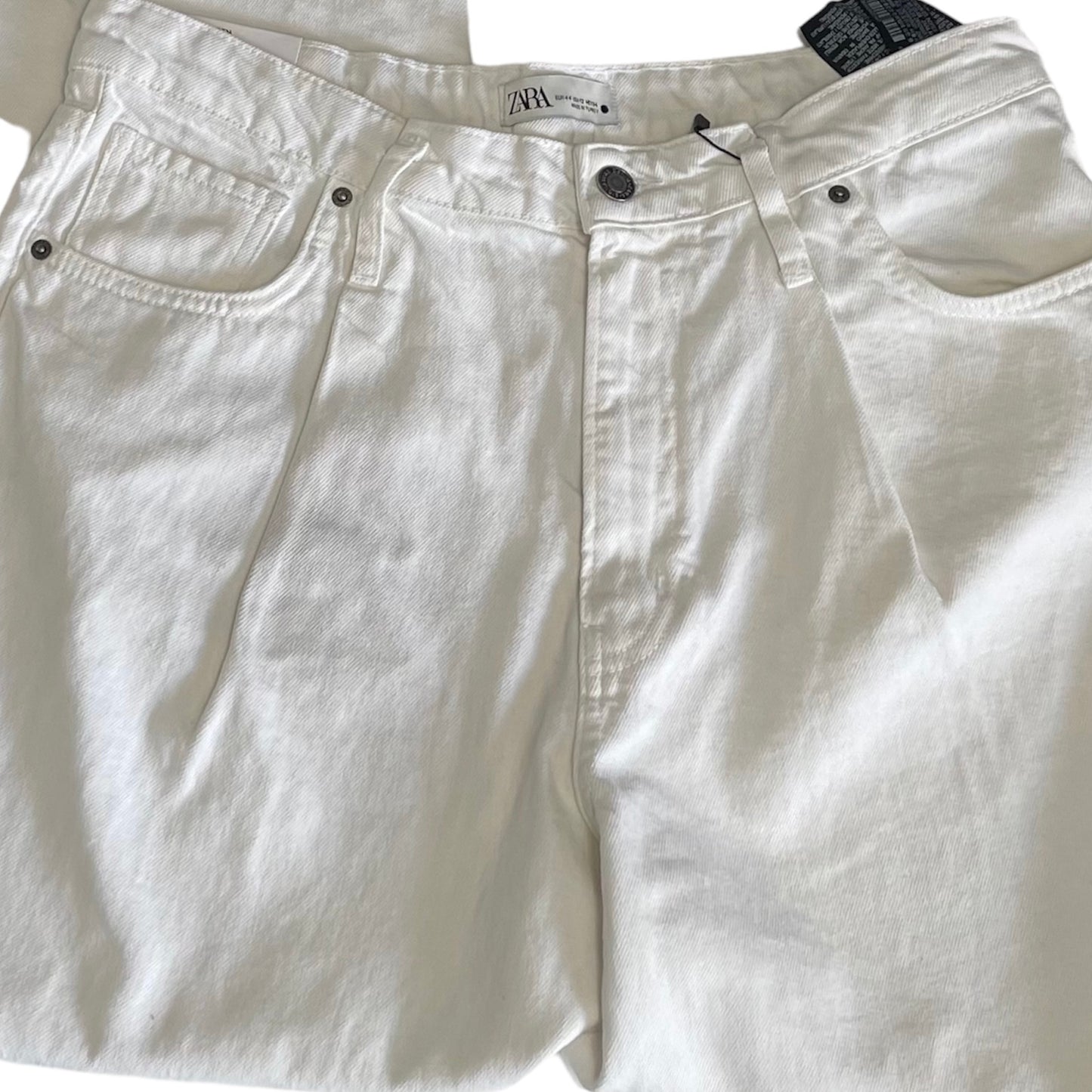 Zara The Caia Pant In Ecru