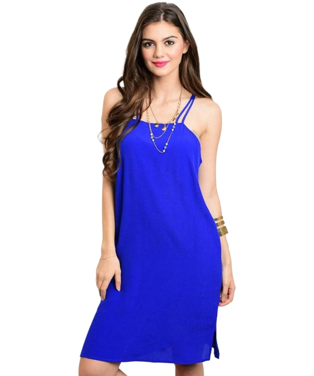 Royal Blue Relaxed Fit Dress – Our Sunshine Boutique