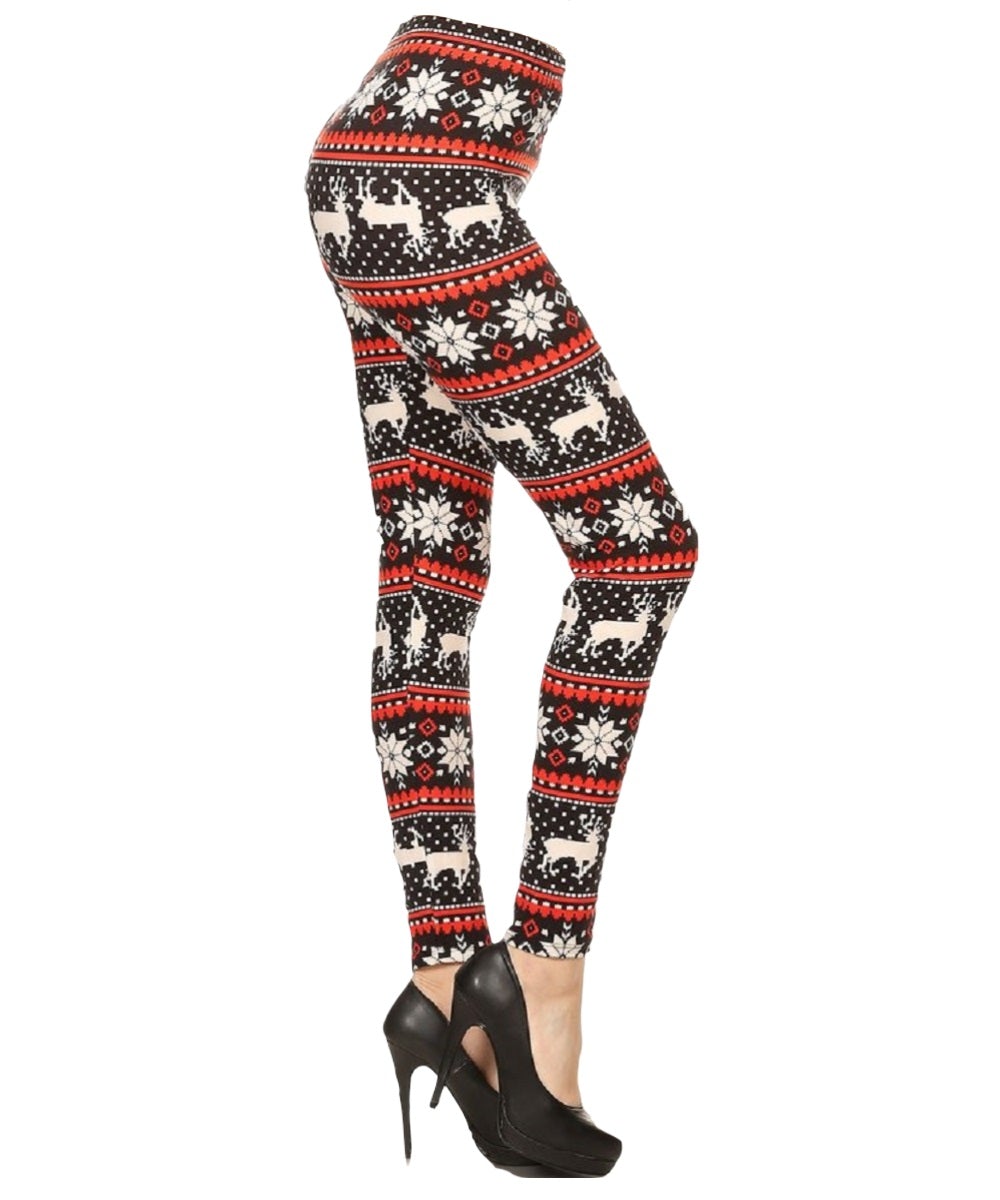 New women's Christmas yoga pants now available. Show off them Cakes.