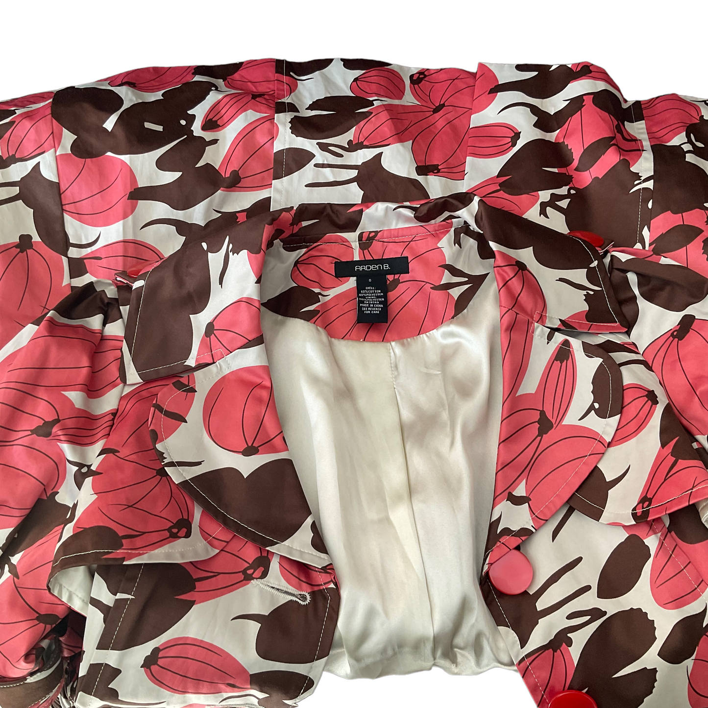 Arden B. Satin Effects Jacket