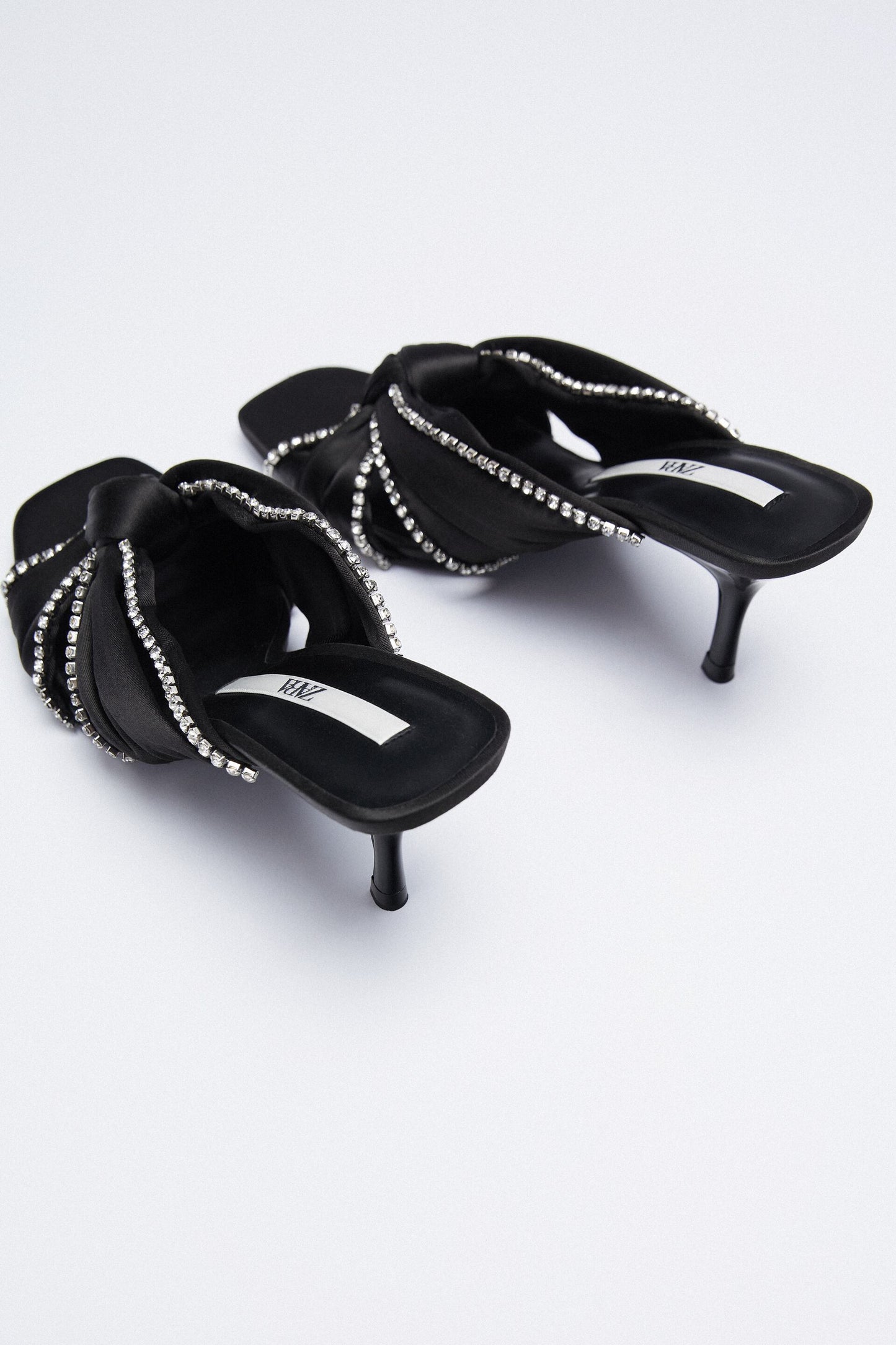 Zara Sparkly Heeled Sandals NWOT Size EU36
