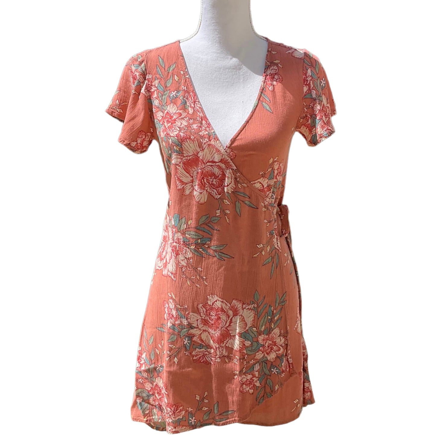 Billabong Floral Wrap Dress