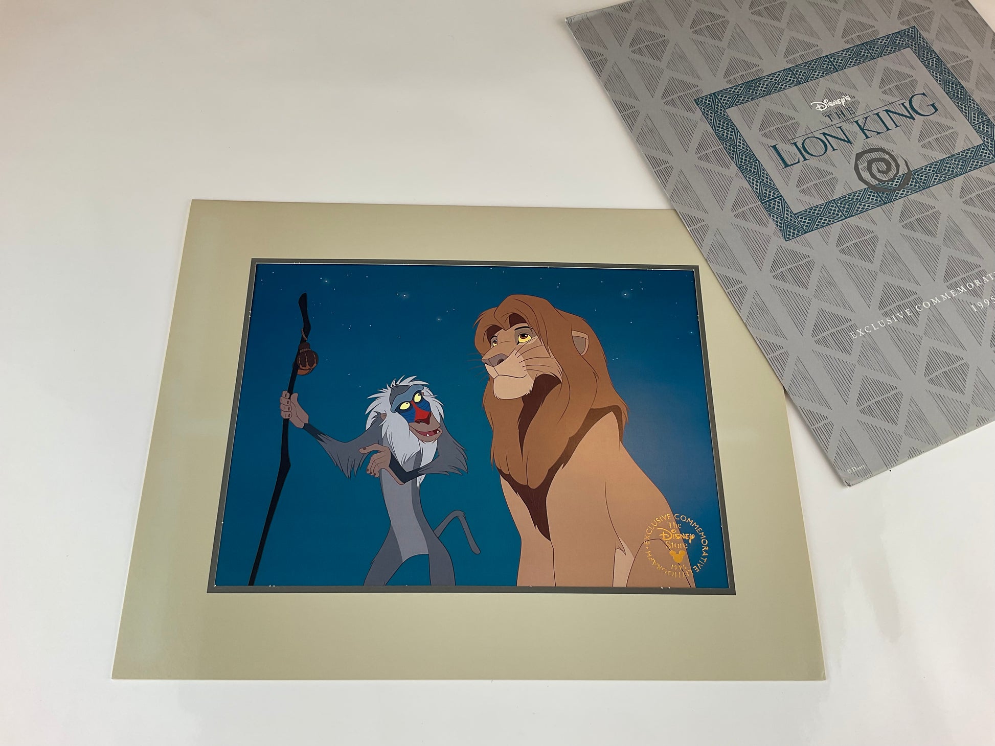 Disney 1995 The Lion King Exclusive Commemorative Lithograph - Our Sunshine Boutique