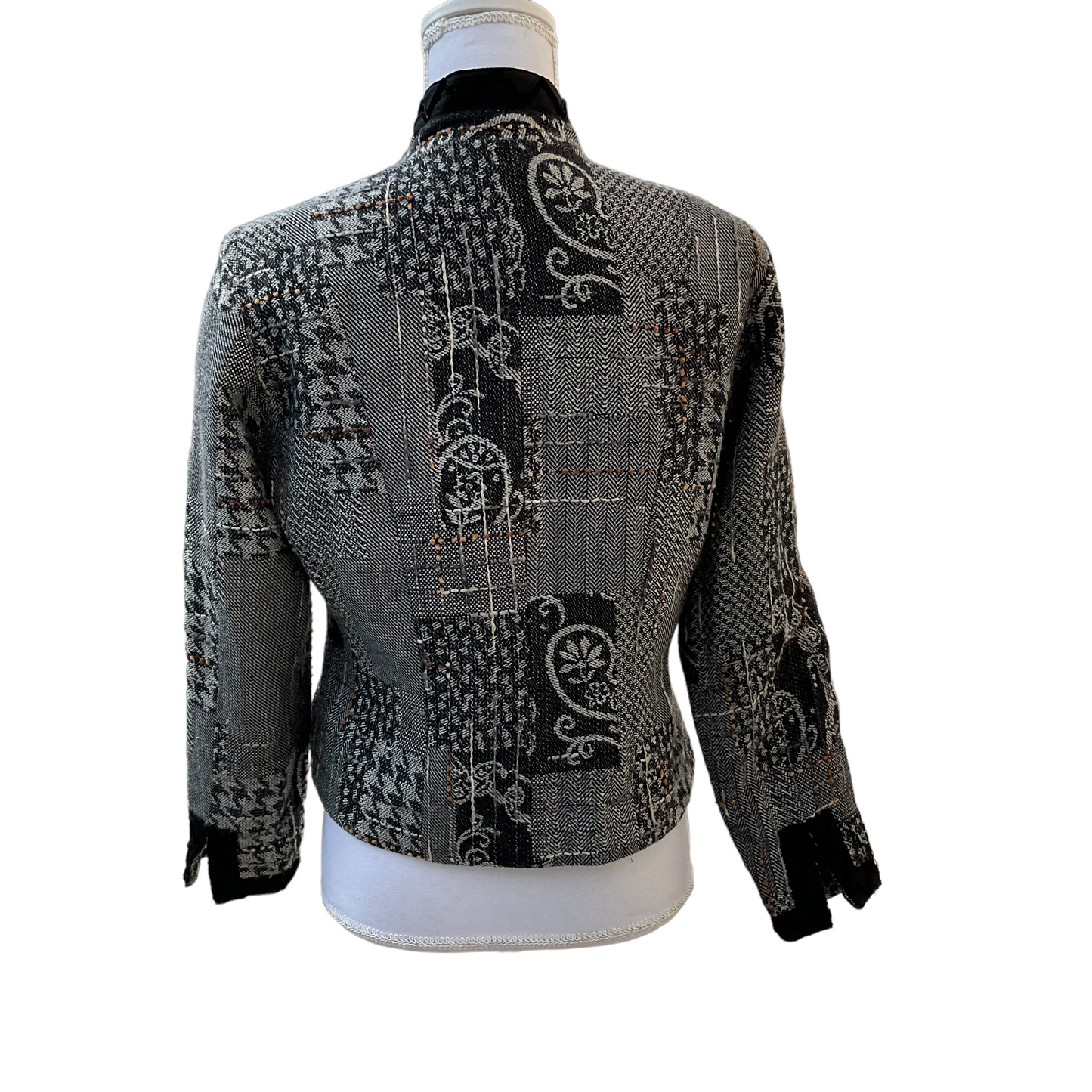 Coldwater Creek Patchwork Tweed Jacket