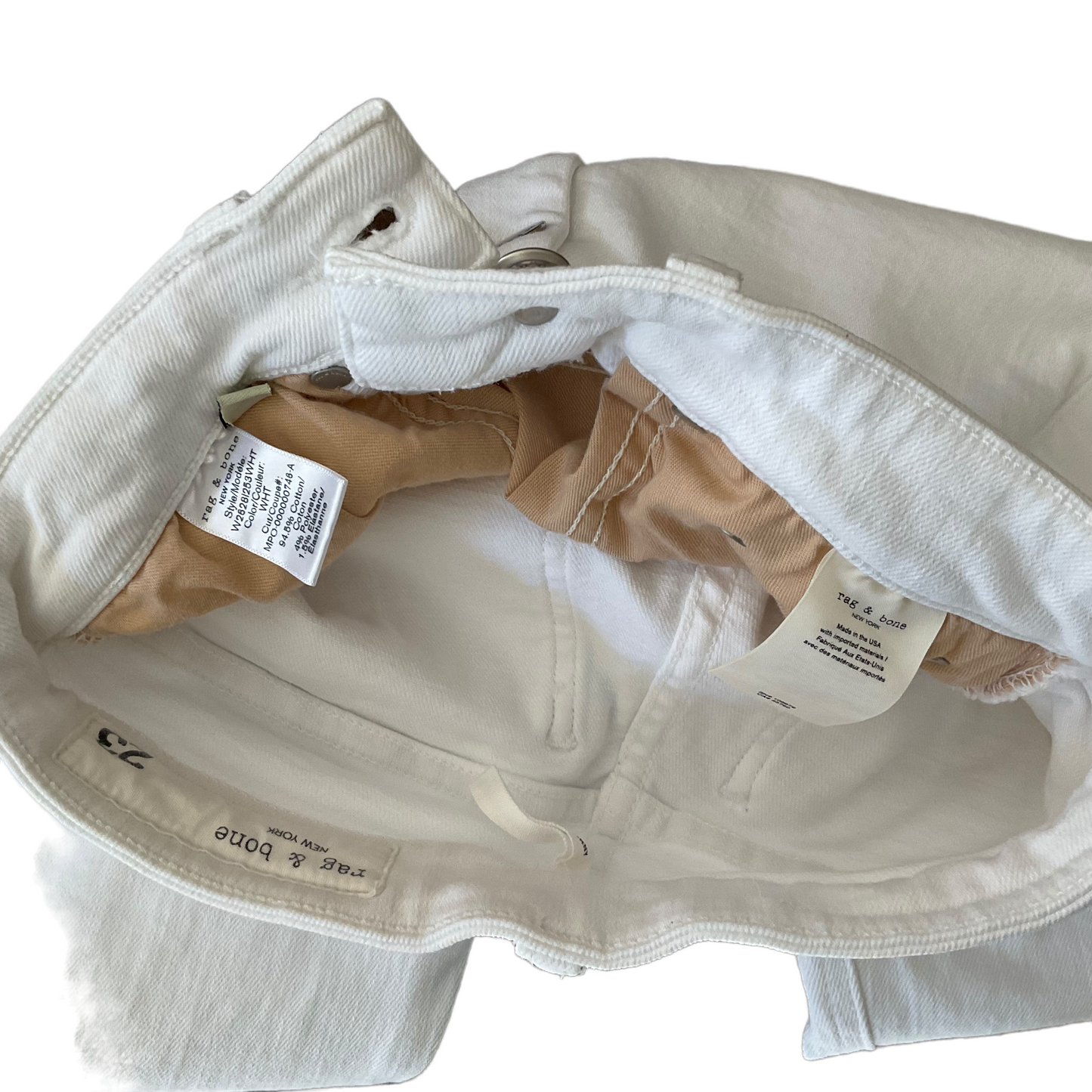 Rag & Bone Nina Button Fly Front
