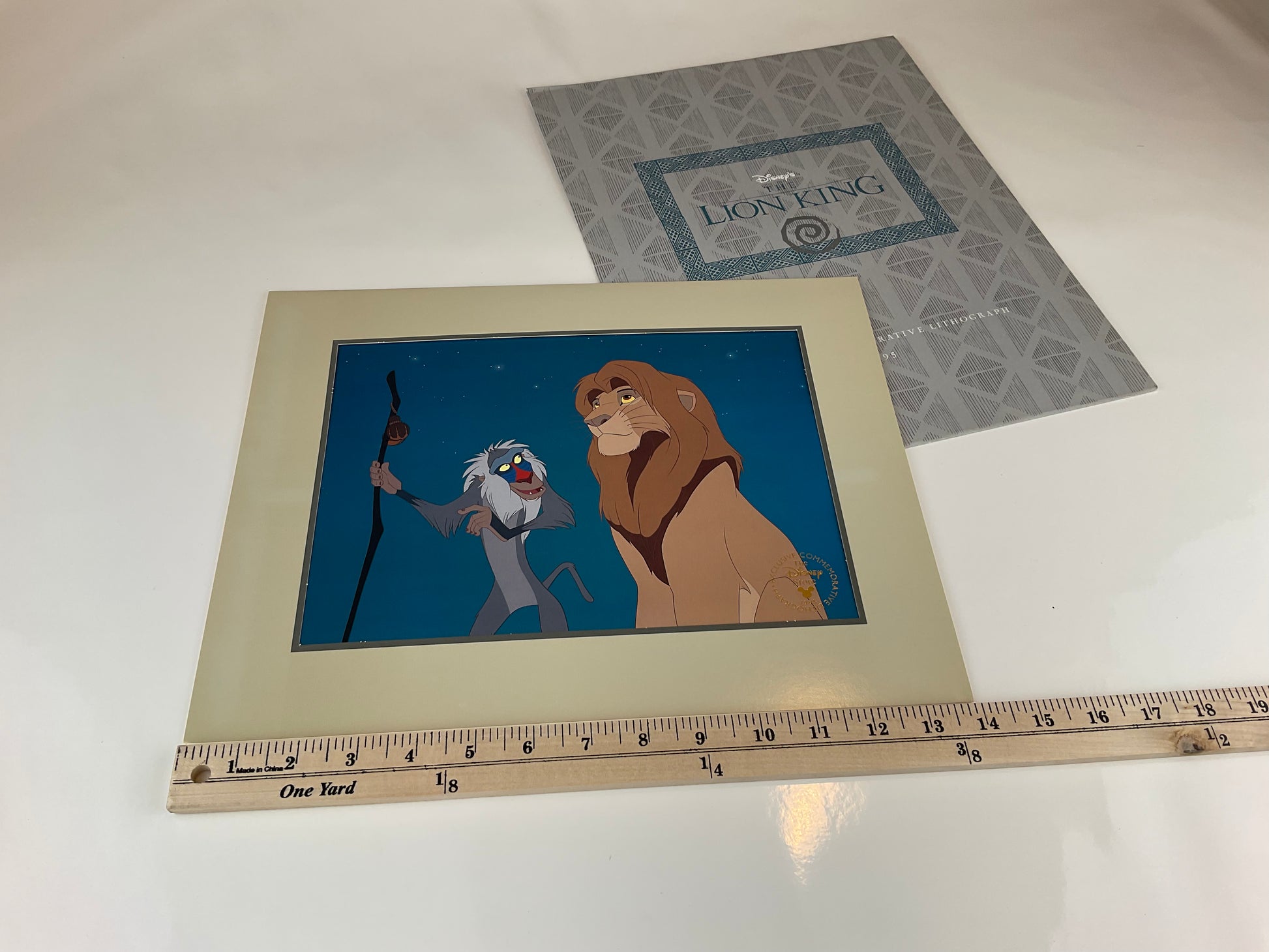 Disney 1995 The Lion King Exclusive Commemorative Lithograph - Our Sunshine Boutique