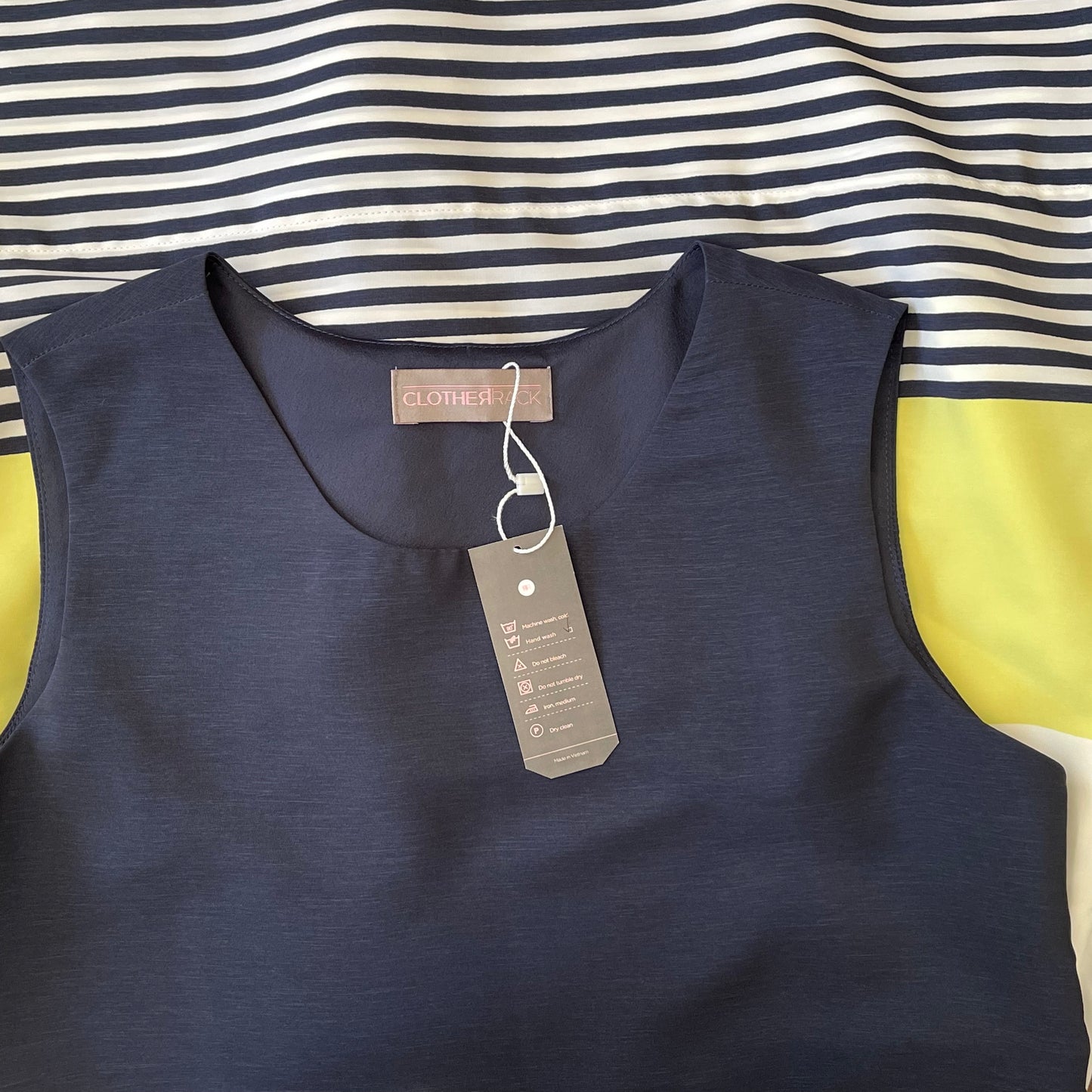 Clother Rack Color Block Dress Size S