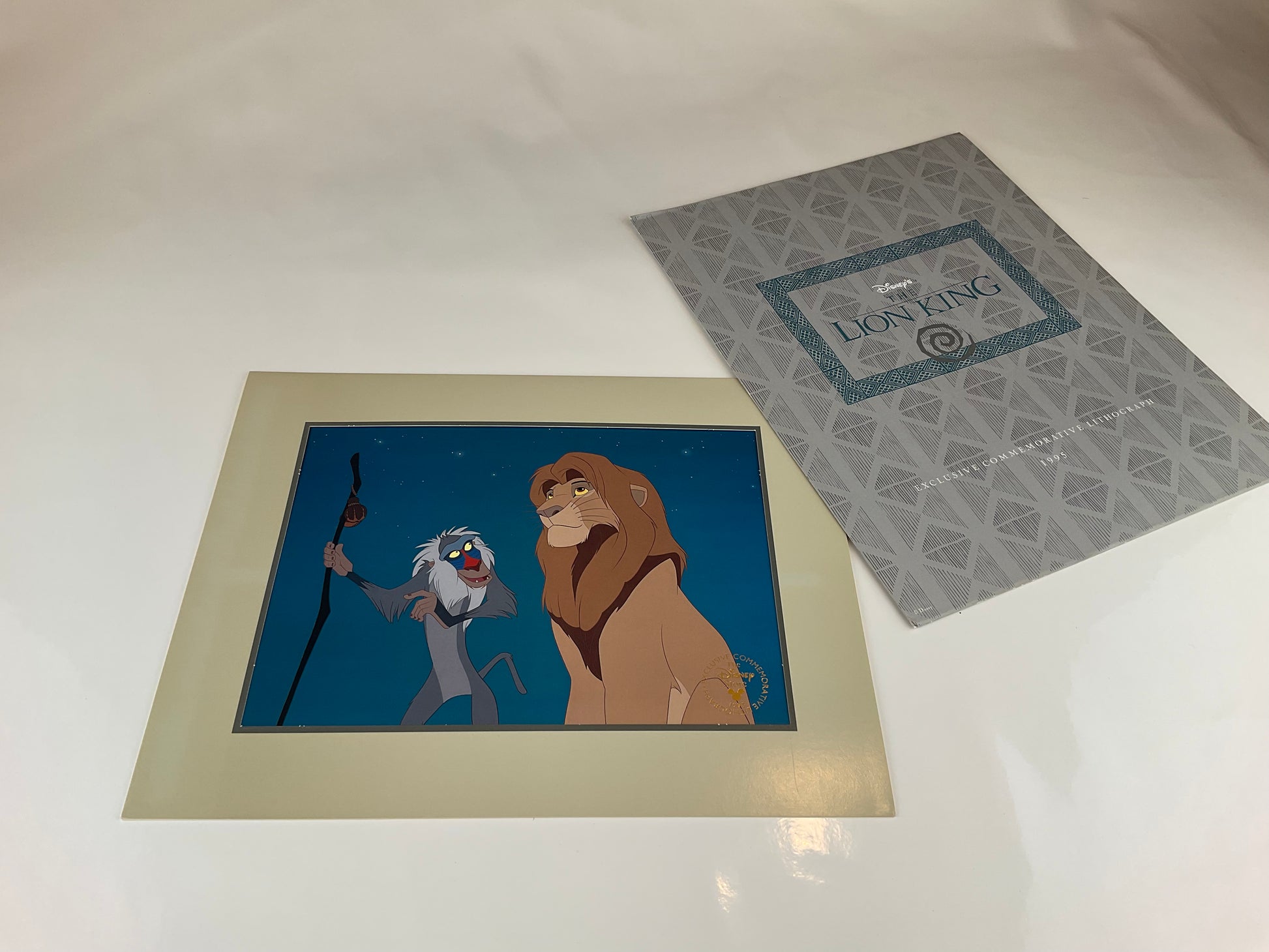 Disney 1995 The Lion King Exclusive Commemorative Lithograph - Our Sunshine Boutique