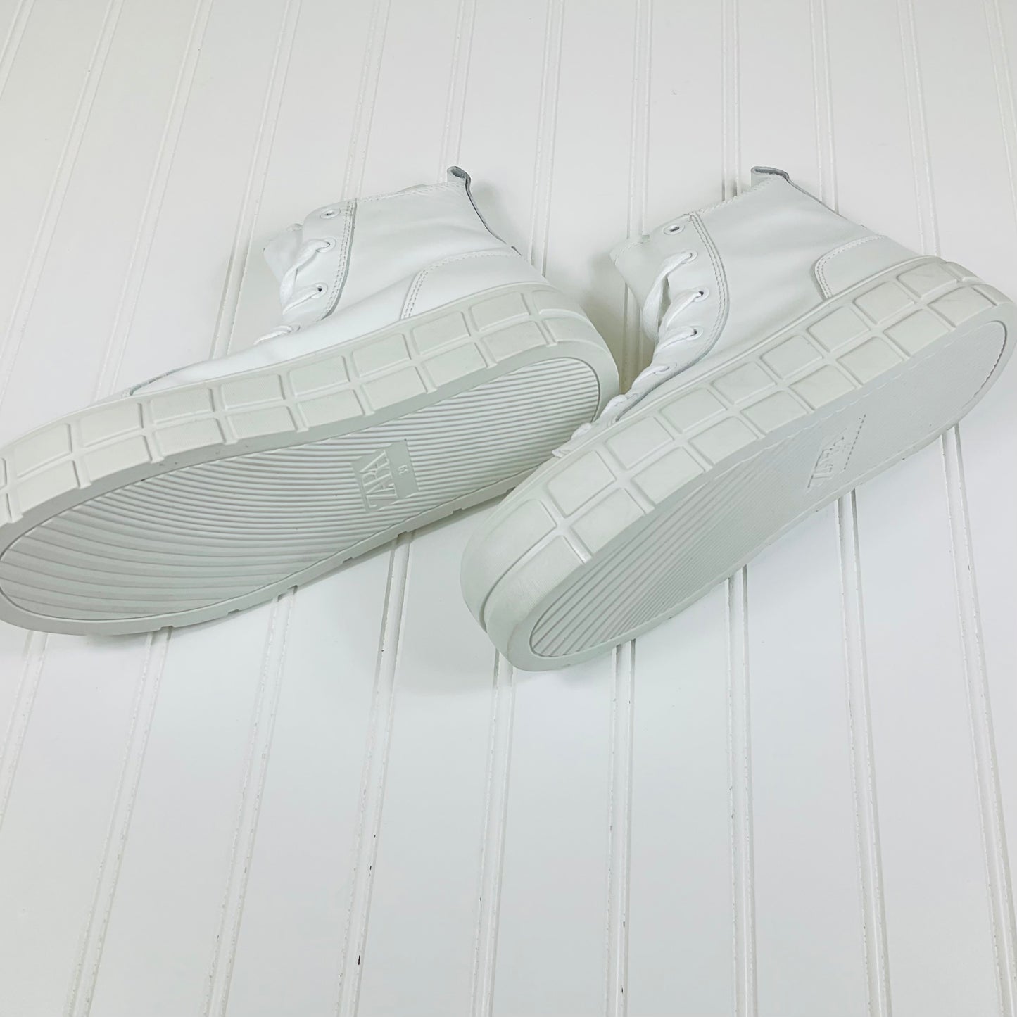 Zara Leather Platform Sneakers Size EU39