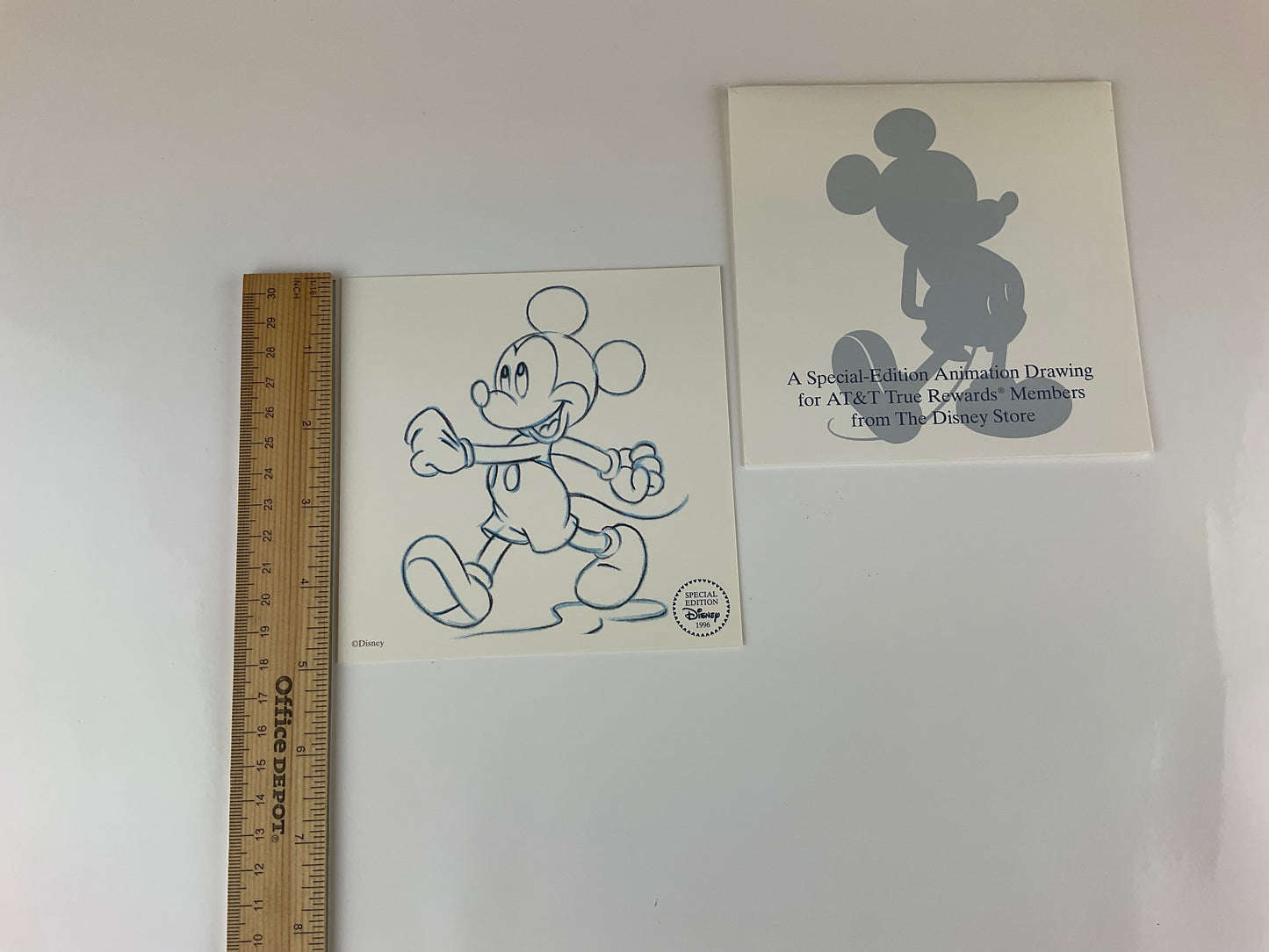 Disney’s Special Edition Animation Drawing From 1996 of Mickey Mouse. - Our Sunshine Boutique