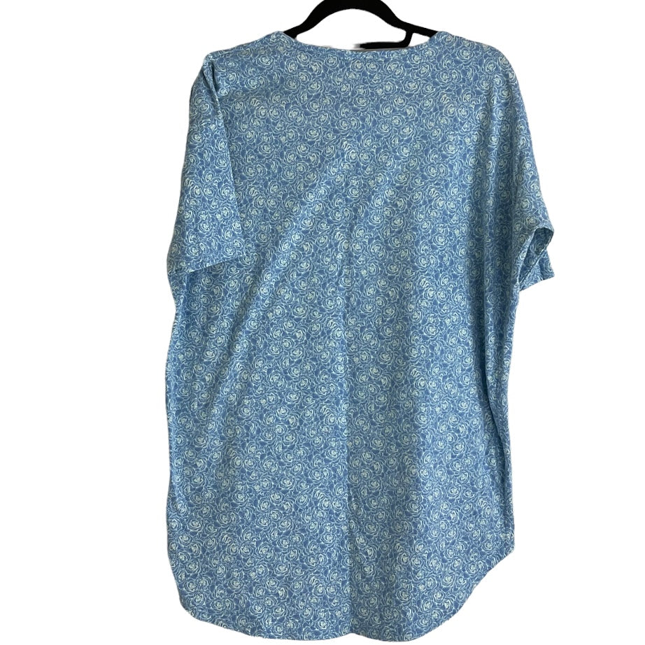 LuLaRoe Floral Knit Oversized Tunic Size Medium
