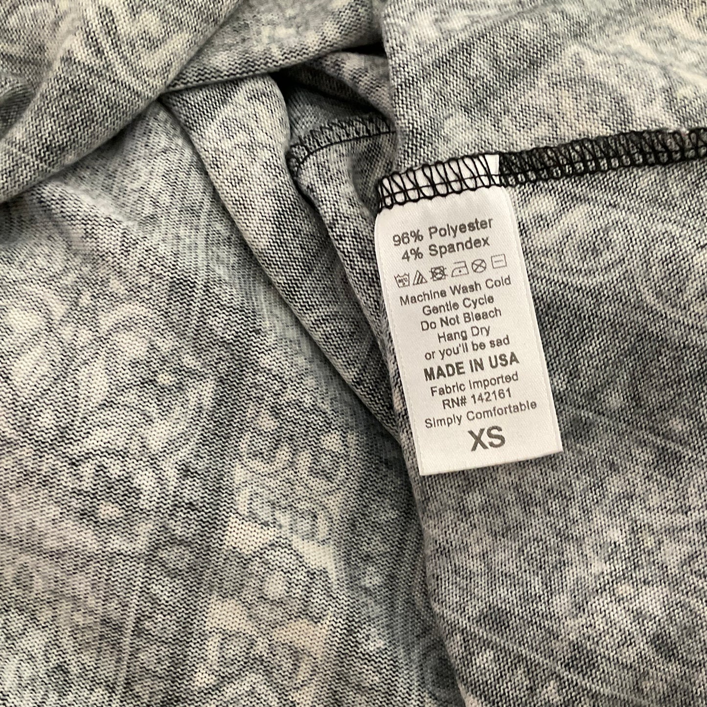 LuLaRoe Knit Pattern Dress Size XSMALL