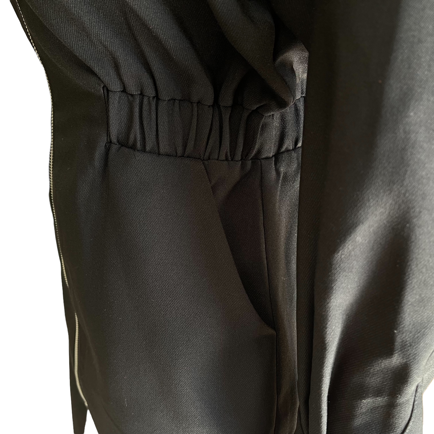 Repeat Offenders Black Zip Up Dress NWT