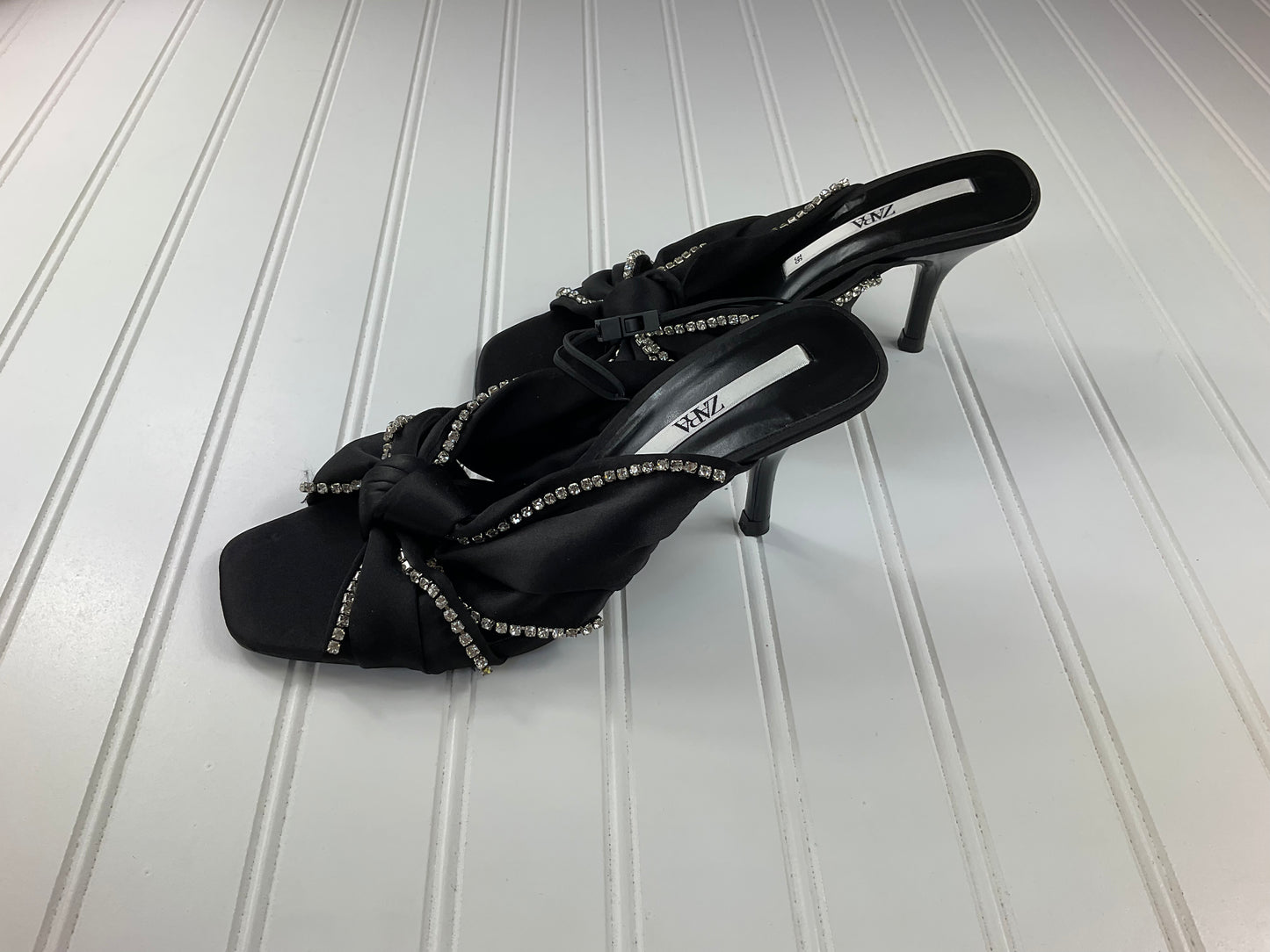 Zara Sparkly Heeled Sandals NWOT Size EU36