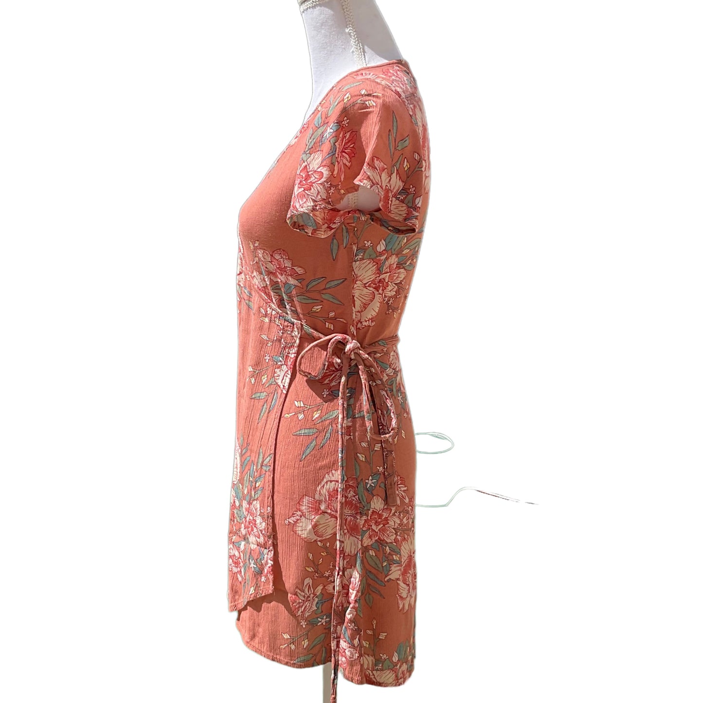 Billabong Floral Wrap Dress