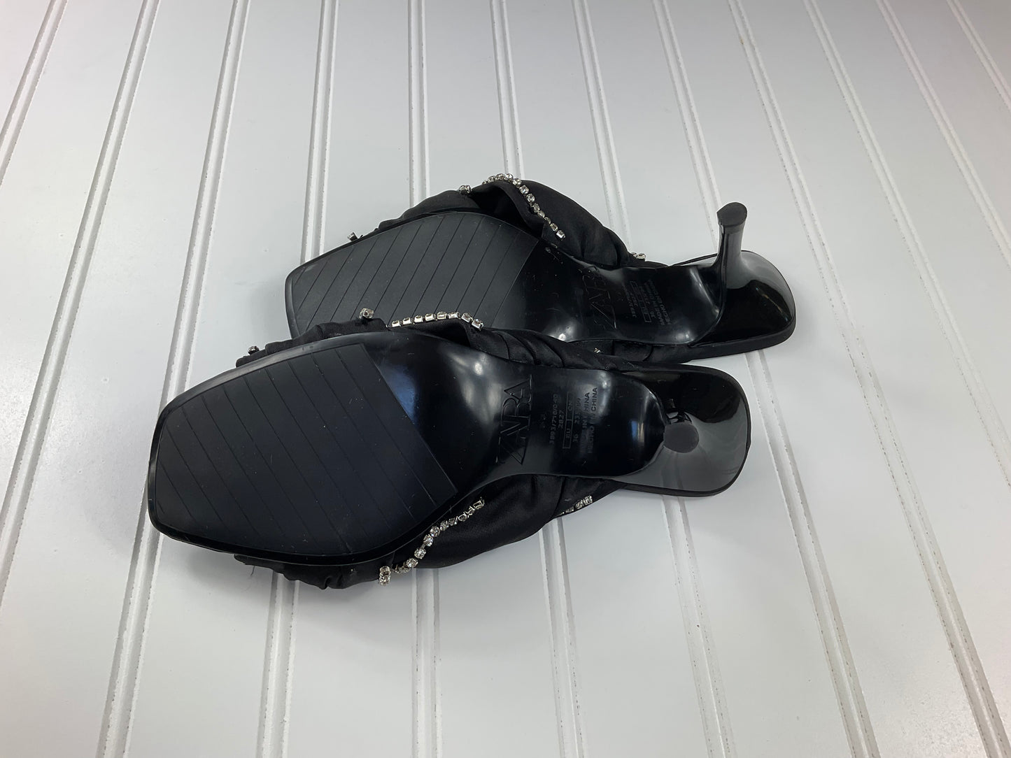 Zara Sparkly Heeled Sandals NWOT Size EU36