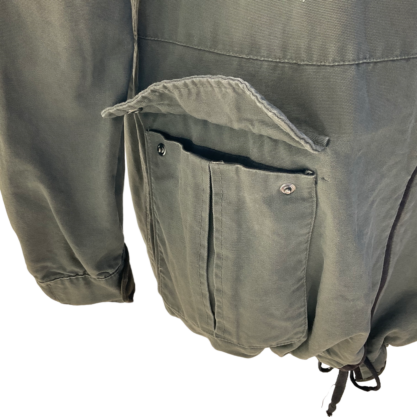 Zara Woman Olive & Black Oversized Jacket