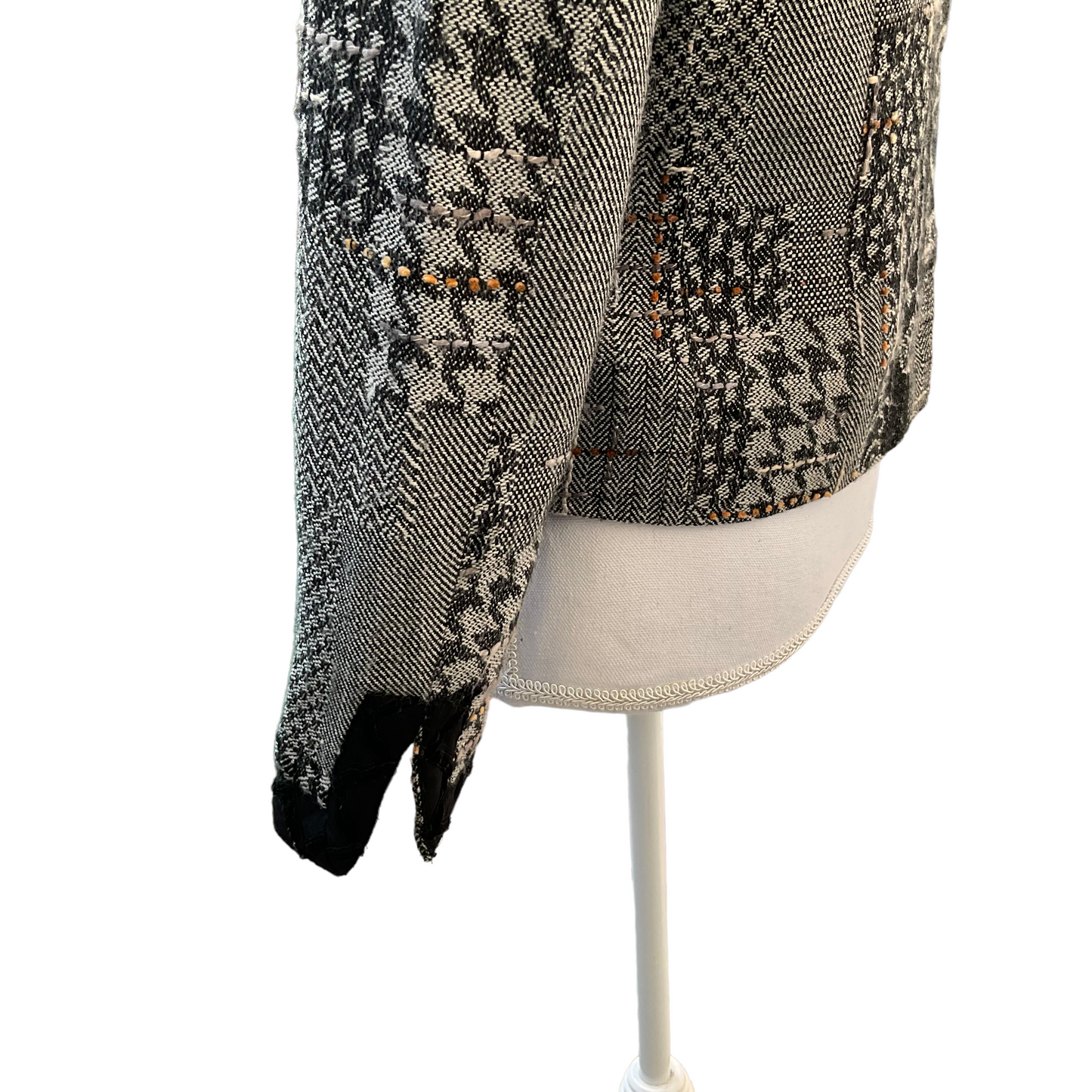 Coldwater Creek Patchwork Tweed Jacket