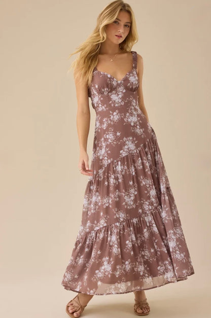 Altar’d State Lacy Floral Maxi Dress