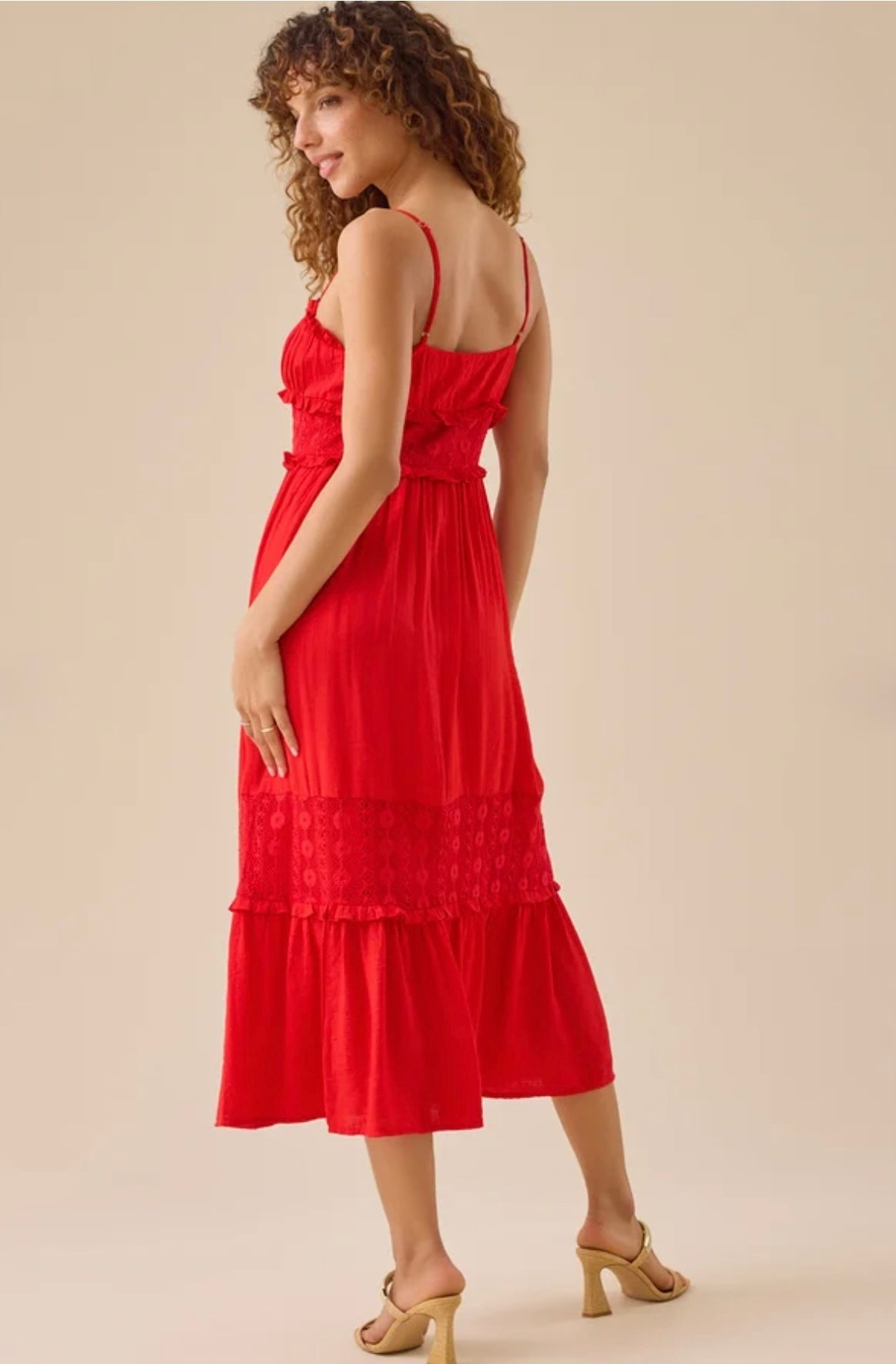 Altar’d State Anica Woven Maxi Dress NWT