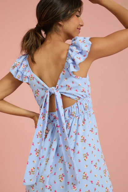 Altar’d State Beth Floral Mini Dress