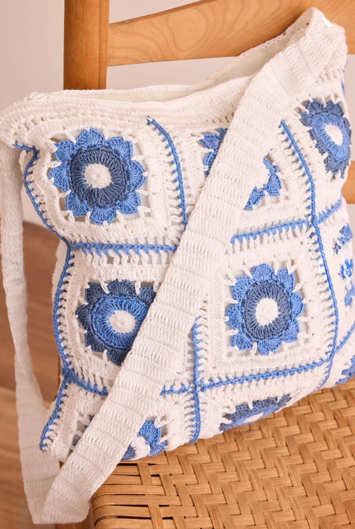 Altar’d State Coastal Crochet Tote Bag