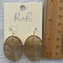 Riah Silver & Gold Leaf Dangle Earrings 2 sets