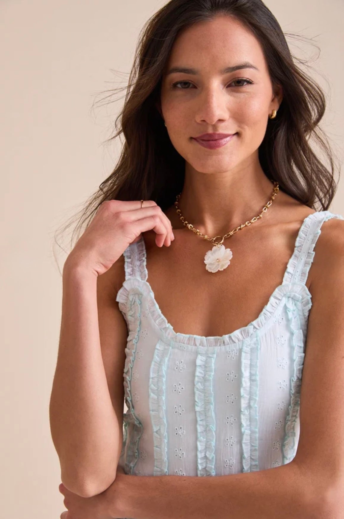 Altar’d D State Ariel Ruffle Mini Dress NWT