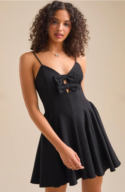 Altar’d State Parker Bow Mini Dress