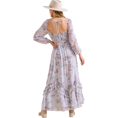 Altar’d State Renee Floral Maxi Dress NWT