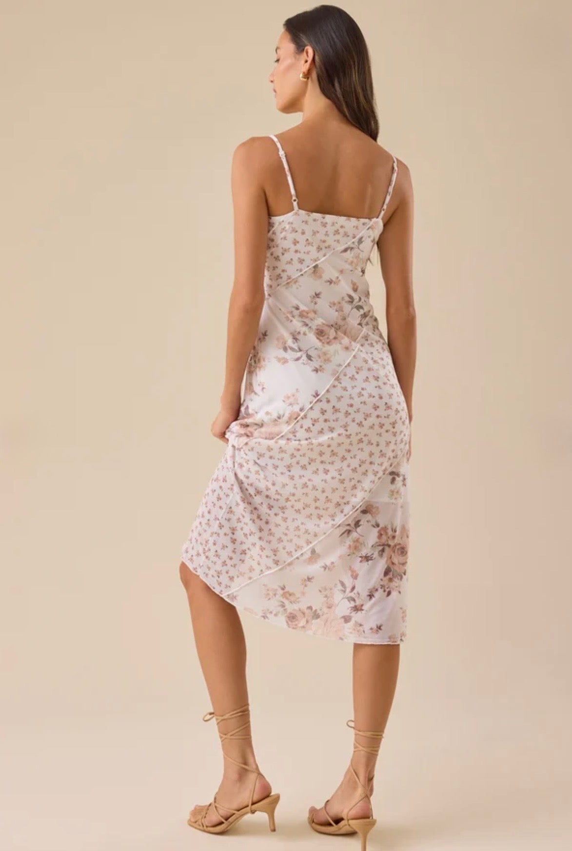 Altar’d State Josephine Floral Midi Dress NWT