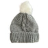 The Children’s Place Big Girls Beanie’s with Faux Fur Pompom