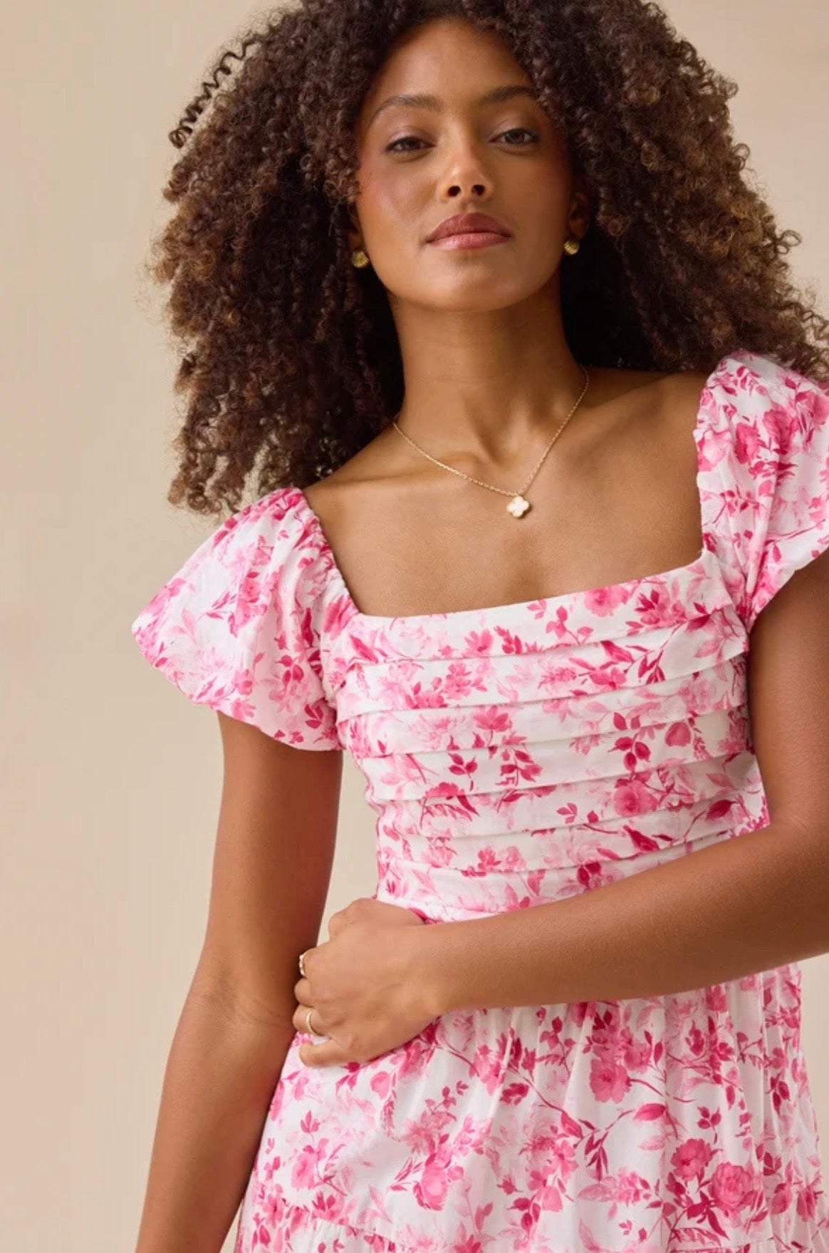 Altar’d State Adeline Floral Maxi Dress