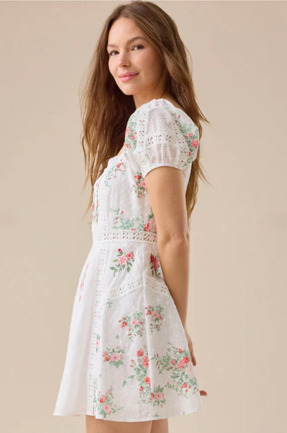 Altar’d State Devon Floral Mini Dress