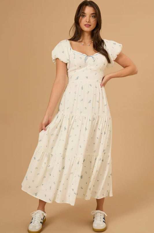 Altar’d State Willow Floral Maxi Dress NWT