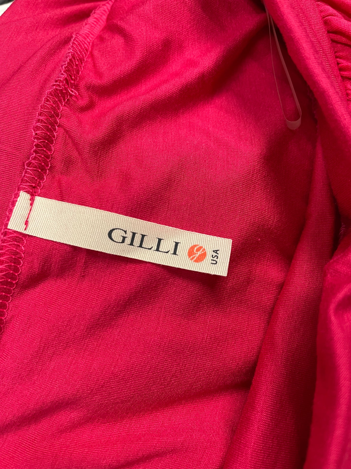 Gilli Fuchsia Strapless Knit Maxi Dress