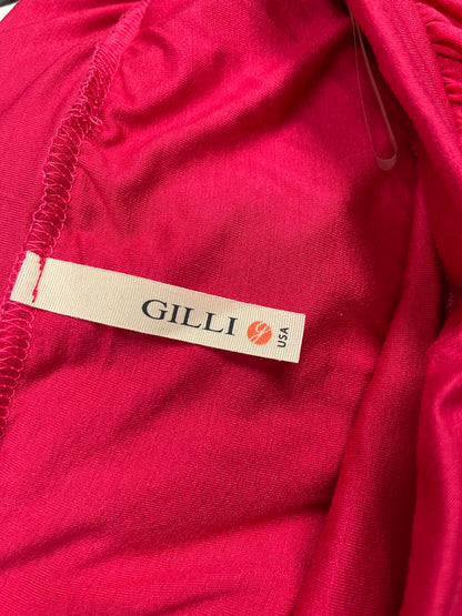 Gilli Fuchsia Strapless Knit Maxi Dress