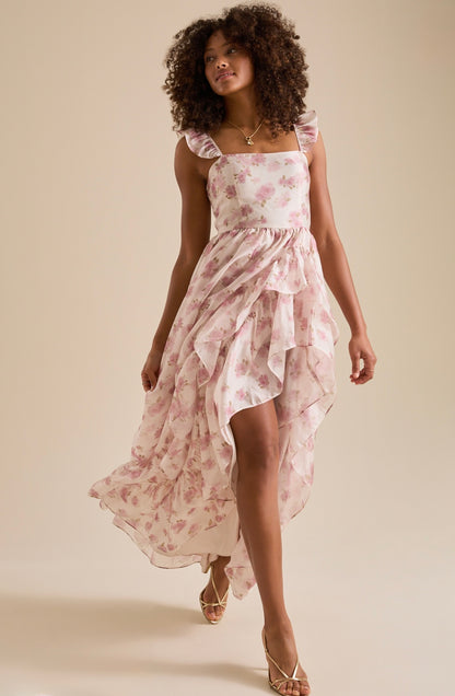 Altar’d State Kelsey Floral Maxi Dress NWT