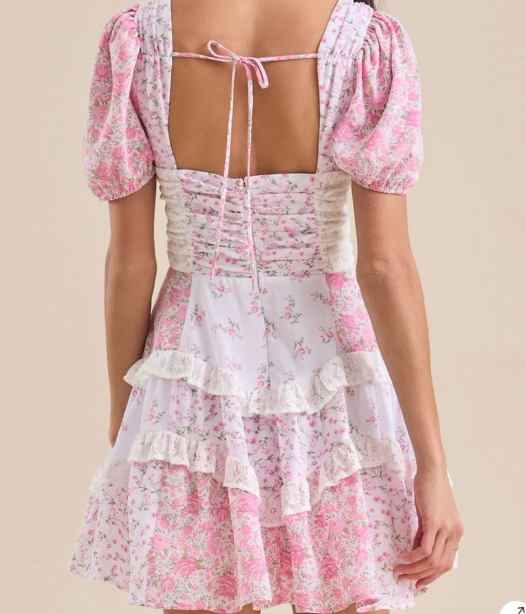 Altar’d State Aderny Floral Mini Dress NWT