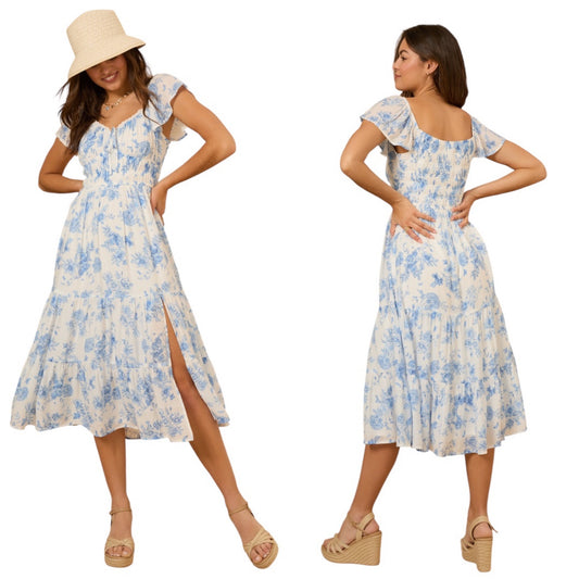 Altar’d State Quinn Floral Maxi Dress NWT